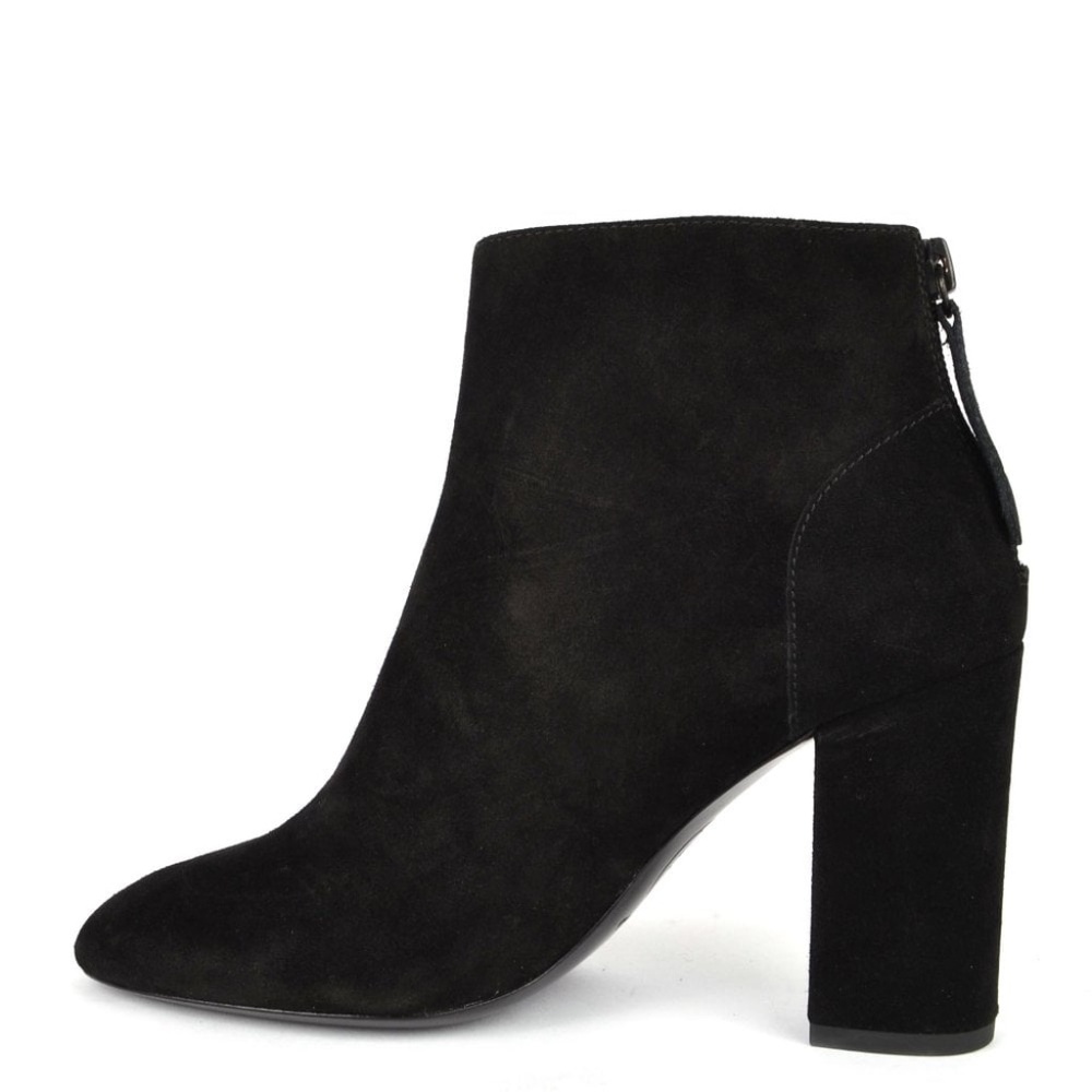 ASH Black Suede Ankle Boots